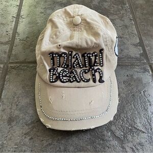 777 Lucky “ Miami Beach “ Baseball Hat . Stylish